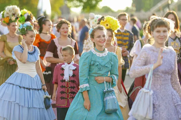 Barokk esküvő Győrben (Fotó: Zichy Palota archívuma)