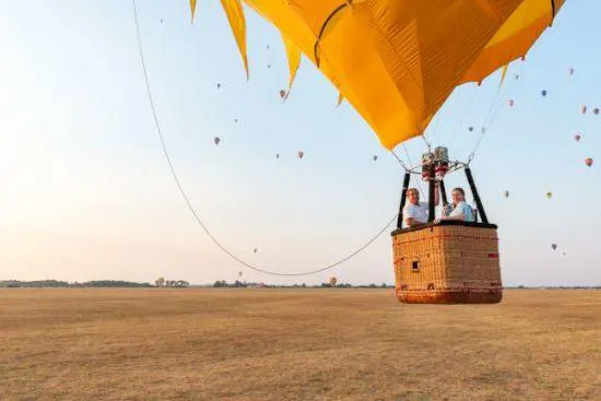 Hőlégballonok (Fotó: Bertli Zoltán)